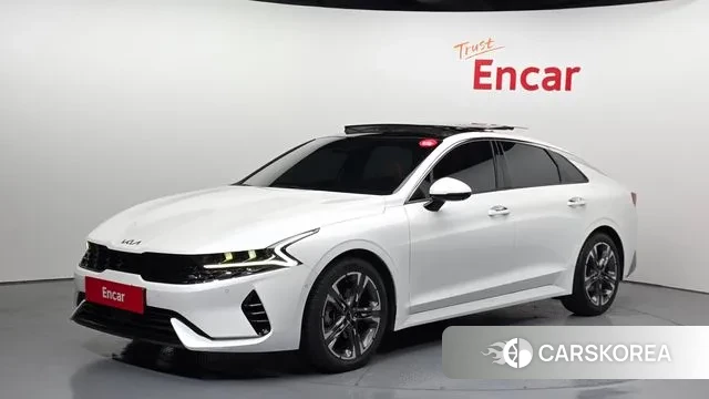 Kia K5 Hybrid 3rd Generation 2022 Белый из Кореи