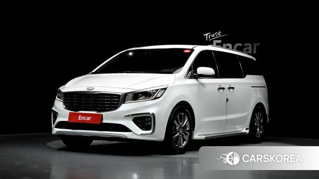 Kia The New Carnival 2019 Белый из Кореи