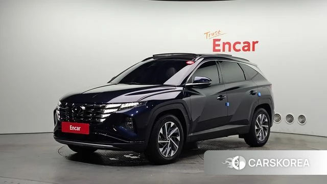Hyundai Tucson Hybrid (NX4) 2022 Синий из Кореи