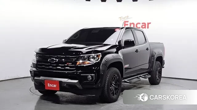 Chevrolet (GM Daewoo) Real New Colorado 2022 Черный из Кореи