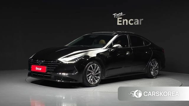 Hyundai Sonata (DN8) 2019 Черный из Кореи