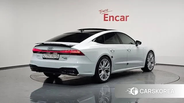 Audi A7 (4K) 2020 Белый из Кореи