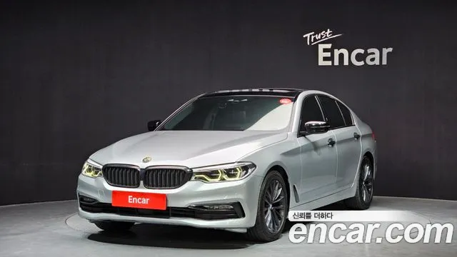 BMW 5 Series (G30) 2018 Серебряный из Кореи