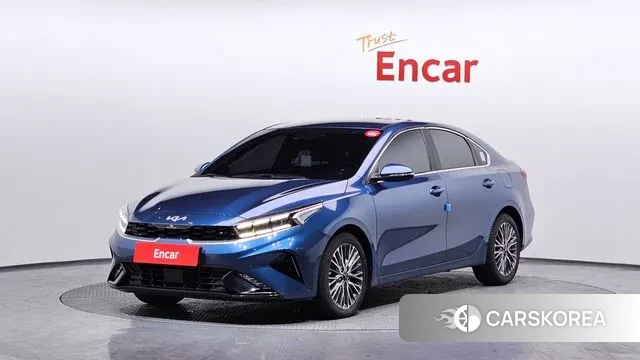 Kia The New K3 2nd generation 2021 Синий из Кореи