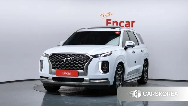 Hyundai Palisade 2021 Белый из Кореи