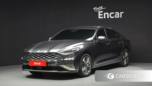 Kia K8 Hybrid 2022 Серый из Кореи