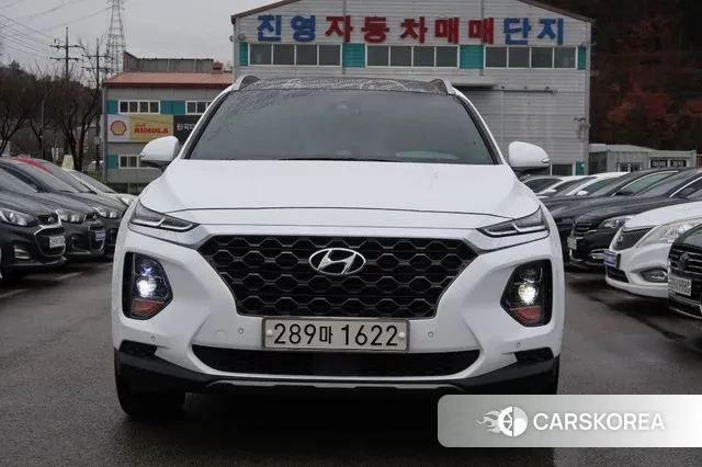 Hyundai Santa Fe TM 2019 Белый из Кореи