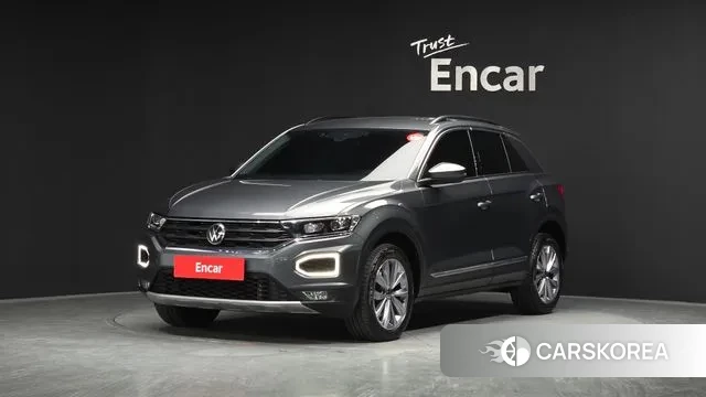 Volkswagen T-Roc 2021 Серый из Кореи