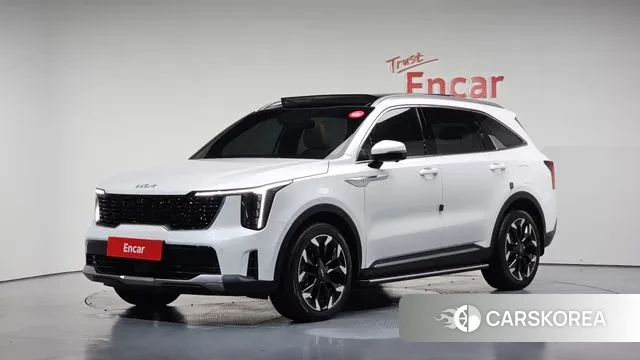 Kia The New Sorento 4th Generation 2023 Белый из Кореи