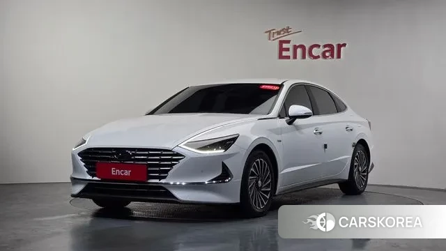 Hyundai Sonata Hybrid (DN8) 2019 Белый из Кореи