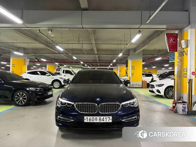 BMW 5 Series (G30) 2020 Синий из Кореи