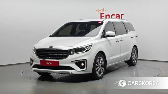 Kia The New Carnival 2020 Белый из Кореи