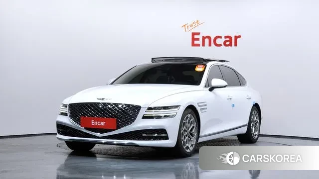Genesis G80 (RG3) 2021 Белый из Кореи