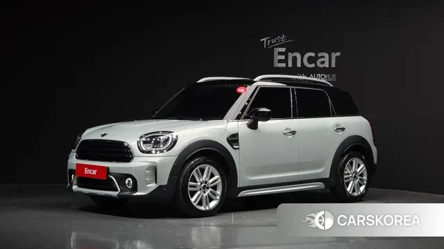 Mini Cooper Countryman 2021 Серебряный двухцветный из Кореи