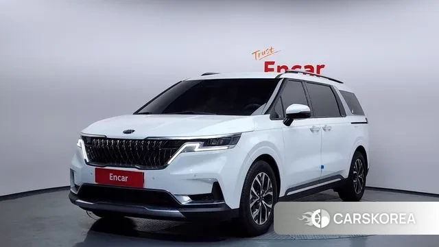 Kia Carnival 4th generation 2020 Белый из Кореи