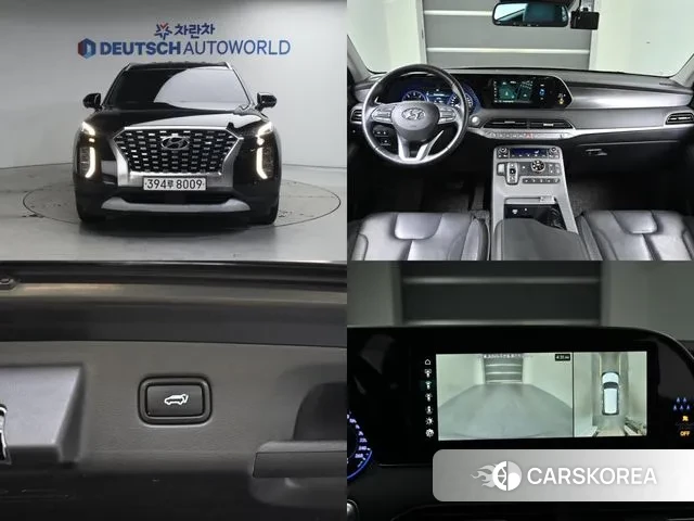 Hyundai Palisade 2022 Черный из Кореи