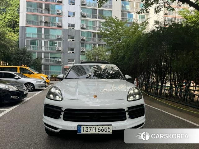 Porsche Cayenne (PO536) 2021 Белый из Кореи