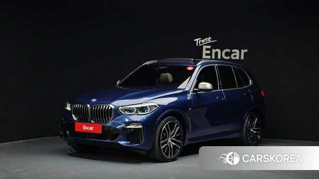 BMW X5 (G05) 2021 Синий из Кореи