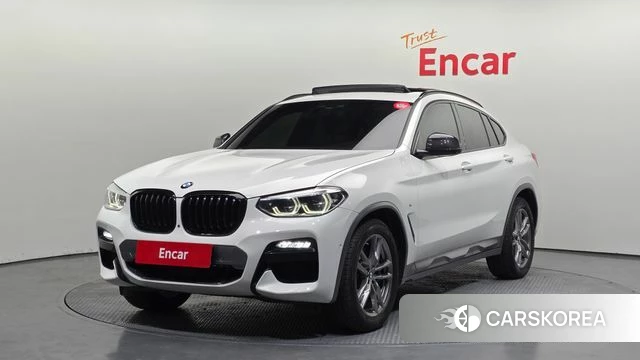 BMW X4 (G02) 2021 Белый из Кореи