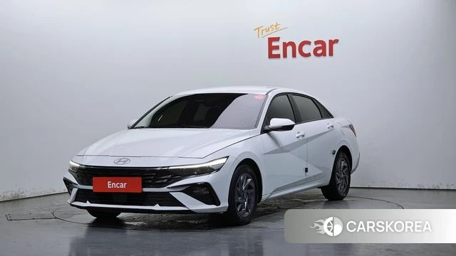Hyundai The New Avante (CN7) 2024 Белый из Кореи
