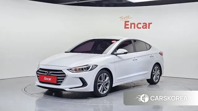 Hyundai Avante AD 2018 Белый из Кореи