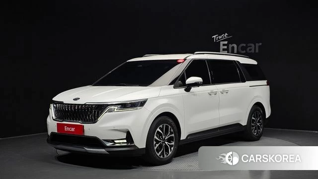 Kia Carnival 4th generation 2021 Белый из Кореи