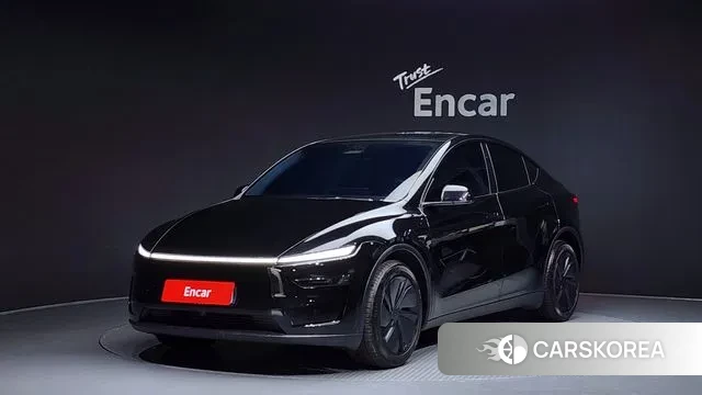 Tesla Model Y 2025 Черный из Кореи