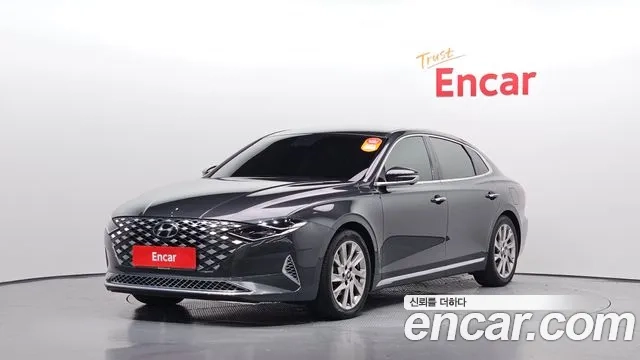 Hyundai The New Grandeur IG Hybrid 2020 Серый из Кореи