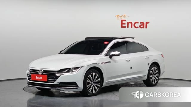 Volkswagen Arteon 2019 Белый из Кореи