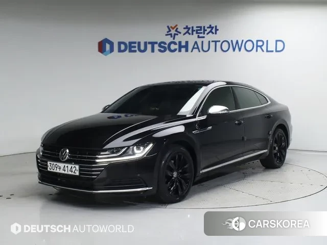 Volkswagen Arteon 2019 Черный из Кореи