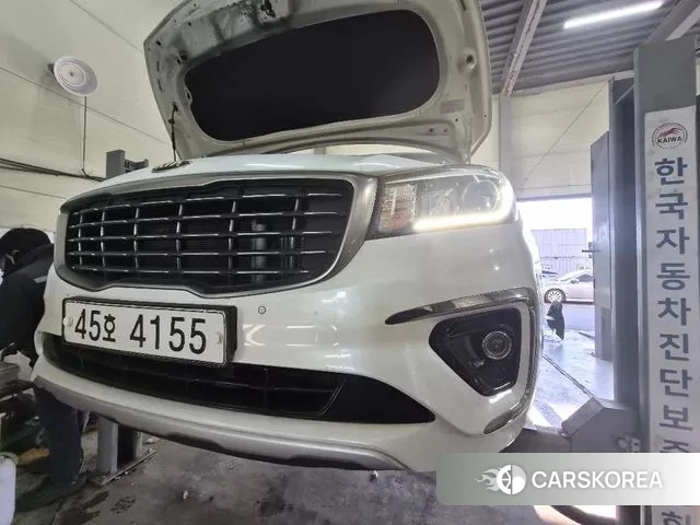 Kia The New Carnival 2018 Белый из Кореи