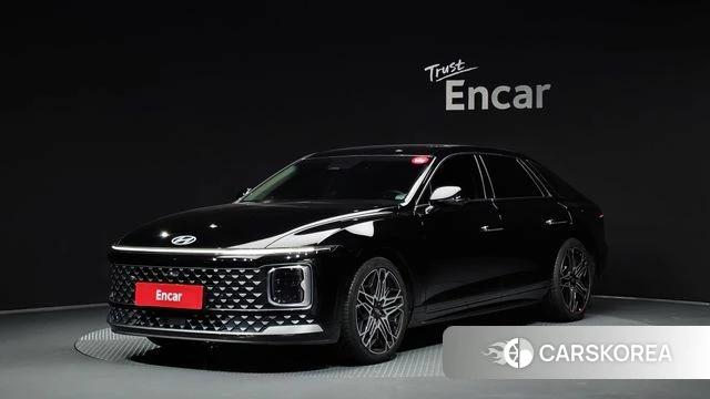 Hyundai Grandeur Hybrid (GN7) 2023 Черный из Кореи