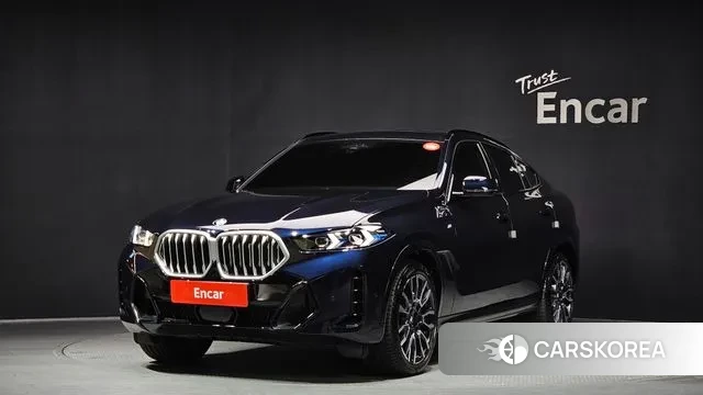 BMW X6 (G06) 2024 Синий из Кореи