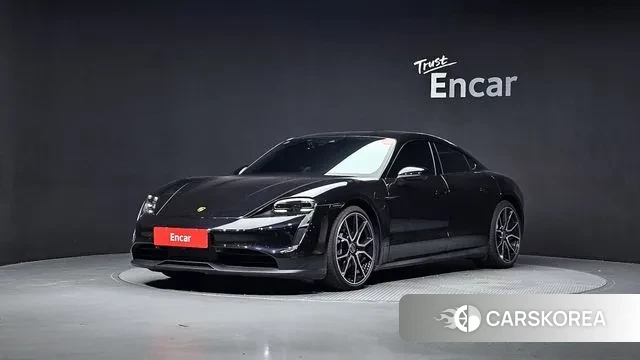 Porsche Taycan 2024 Черный из Кореи
