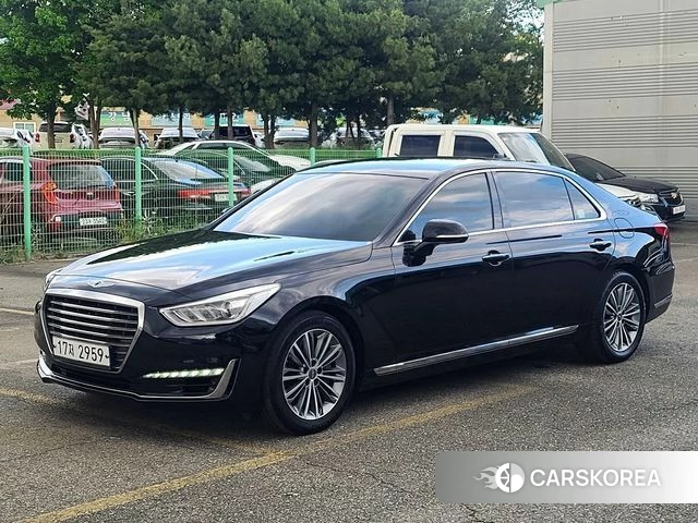 Genesis EQ900 2018 Черный из Кореи