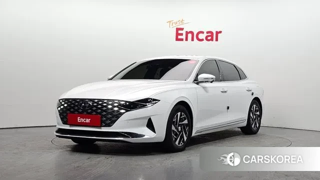 Hyundai The New Grandeur IG Hybrid 2021 Белый из Кореи
