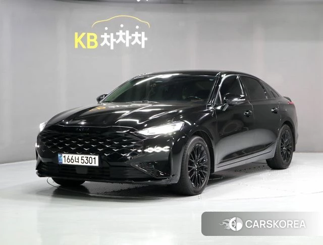 Kia K8 2021 Черный из Кореи