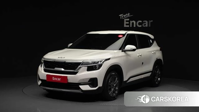 Kia Seltos 2021 Белый из Кореи