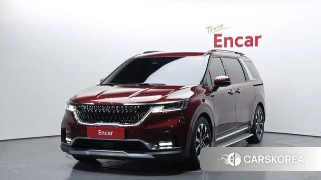 Kia Carnival 4th generation 2021 Красный из Кореи