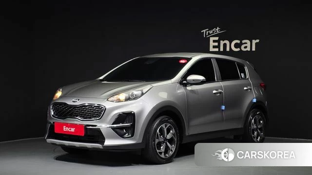 Kia Sportage The Bold 2021 Серый из Кореи