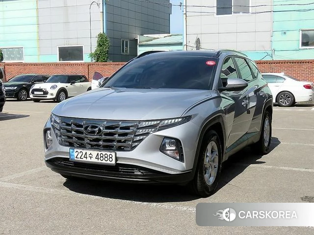 Hyundai The New Tucson (NX4) 2023 Серебристо-серый из Кореи