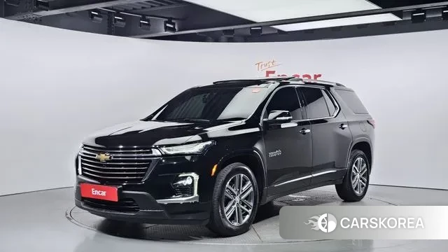 Chevrolet (GM Daewoo) Traverse 2022 Черный из Кореи