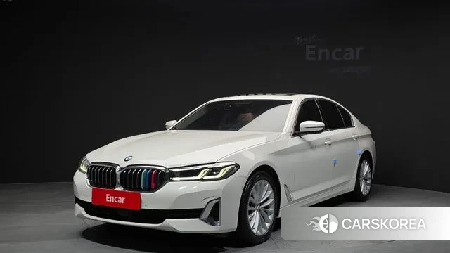 BMW 5 Series (G30) 2021 Белый из Кореи