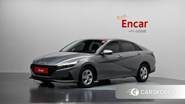 Hyundai Avante (CN7) 2020 Серебристо-серый из Кореи