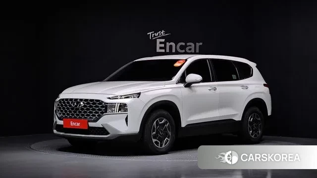 Hyundai The New Santa Fe 2021 Белый из Кореи