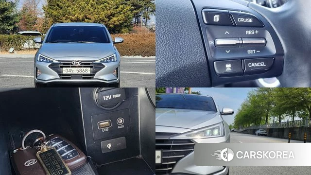 Hyundai The New Avante AD 2019 Серебряный из Кореи