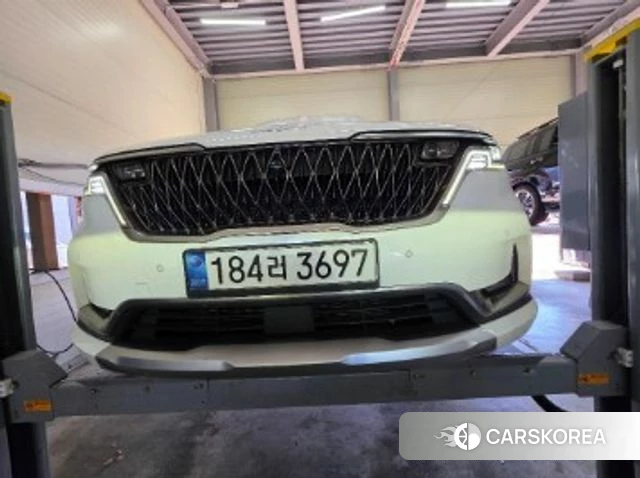 Kia Carnival 4th generation 2021 Белый из Кореи