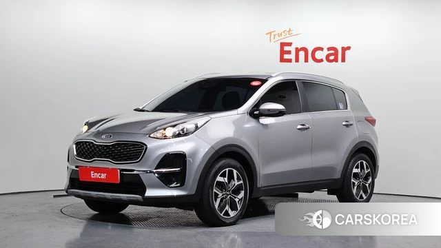 Kia Sportage The Bold 2021 Серый из Кореи