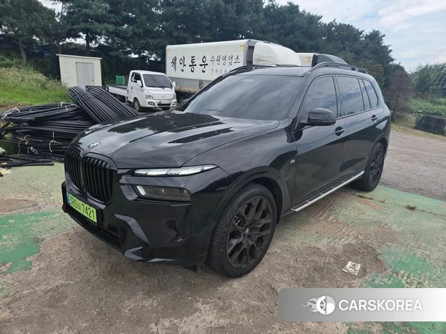 BMW X7 (G07) 2026 Черный из Кореи
