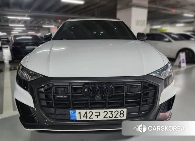 Audi Q8 (4M) 2022 Белый из Кореи